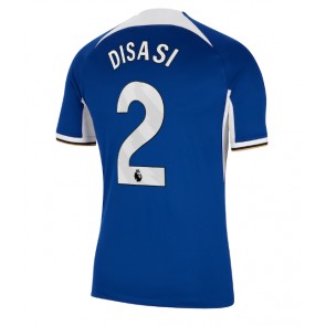 Chelsea Axel Disasi #2 Koszulka Podstawowych 2023-24 Krótki Rękaw